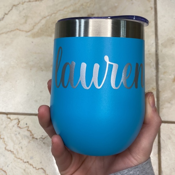 NEW Blue Lauren cup - Picture 4 of 4